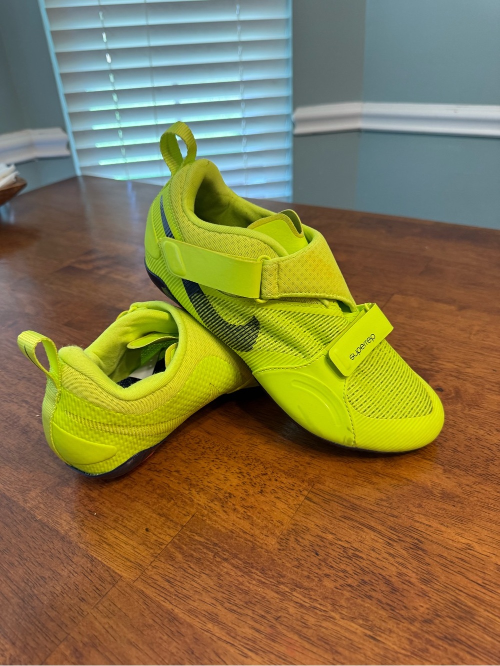 Nike SuperRep Cycle Indoor Cycling Peloton Shoes Volt Neon Green Yellow 10